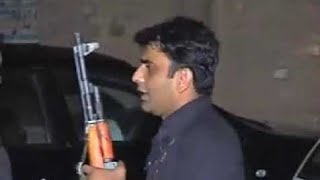 somi khan firing wid ak 47 [upl. by Banquer]