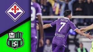 Highlights Fiorentina vs Sassuolo 51 Sottil Quarta Gonzalez 2 Barak [upl. by Yrrag288]