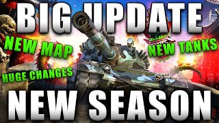 NEW SEASON REVEALED NEW MAP World of Tanks Console NEWS [upl. by Eglantine]