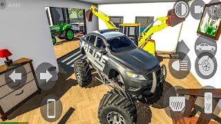 IBD3D  Backhoe Loader Lorry Tractor Bike amp Army Tank City Open World Game  Android Gameplay 3 [upl. by Airemat762]