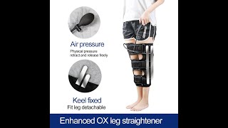 Adjustable OX Type Legs Correction Band Bowed Legs Knee Valgum Straightening Posture Corrector [upl. by Debbi]