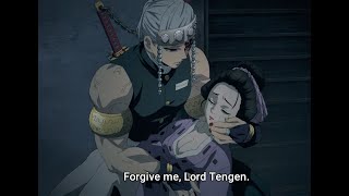 Tengen finds Hinatsuri barely alive  Kimetsu no Yaiba  S3 Ep 5 [upl. by Bik]