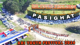 ADI YOUTH FESTIVAL 2024DABO VLOGSPASIGHAT ARUNACHAL PRADESHADI SONGGIIDI NOTKODRONE SHOT [upl. by Emelia]