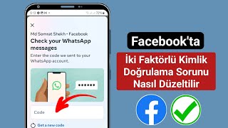 İki Faktörlü Kimlik Doğrulama Kodu Olmadan Facebooka Nasıl Giriş Yapılır 2024 [upl. by Akeirahs439]