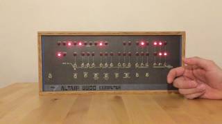 Arduino Altair 8800 Simulator  entering and playing killthebit [upl. by Marjy]