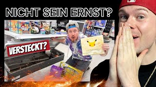 UNGLAUBLICH 🤔 Er findet ALTE Pokemon Booster unter Regal [upl. by Olshausen]