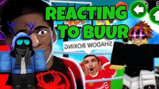 Reacting To ROBLOX Shadow Boxing Funny Moments [upl. by Valentine]