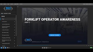 Forklift Operator Awareness Pt2 [upl. by Rekcut]