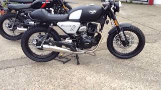 HANWAY CAFE RACER the SCRAMBLER and RAW wwwRoosterscccom [upl. by Woolley]