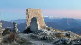 Rocca Calascio castello Gran Sasso Majella Abruzzo [upl. by Llerrud]