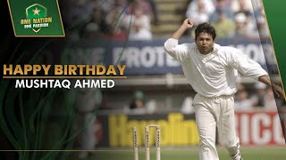 Lets Revisit Mushtaq Ahmeds 4️⃣ Wickets vs South Africa in the Sheikhupura Test in 1997 🎥 [upl. by Ahsemik]