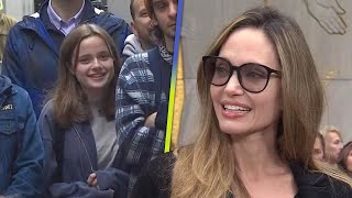 Angelina Jolies Daughter Vivienne Makes SURPRISE Cameo on TODAY Show [upl. by Anrim]