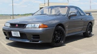 1990 Nissan Skyline GTR R32 Start Up Test Drive and In Depth Review [upl. by Ahael]