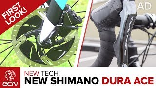 New Shimano Dura Ace R9100 Groupset First Look [upl. by Akcirderf]