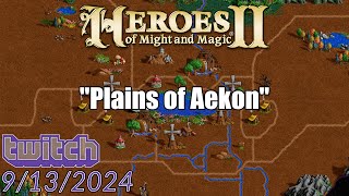 quotPlains of Aekonquot Stream  FHeroes2 Heroes of Might and Magic 2 [upl. by Nyledaj36]