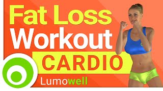 Weight Loss Cardio Workout at Home  35 Minutes [upl. by Shulock]