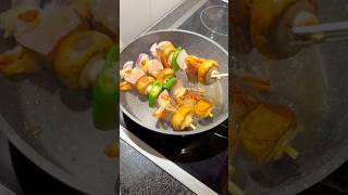 surfandturf skewer🍡 meet cooking eating chef foryou food cocina reel video viral new [upl. by Yrellav686]