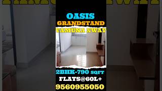 Yamuna expressway authority Flats2 bhk noida expressway☎️9560955050 Oasis Grandstand Jewar Airport [upl. by Jyoti]