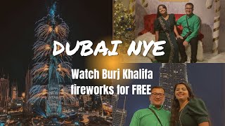 How to watch Burj Khalifa fireworks for freeNYE PartyDubaiEverything you need to know [upl. by Irehc425]