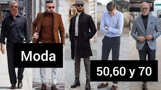 Outfits Hombres de Moda a los 4050 años 👍 [upl. by Lardner906]