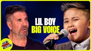 LITTLE BOY Singers With BIG VOICES 🤩 [upl. by Thedrick]