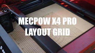 Mecpow X4 Pro Laser Custom Layout Grid [upl. by Essinger]