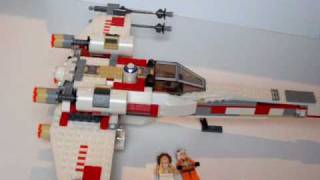 Lego Star Wars 6212 XWing Fighter [upl. by Annoyik300]