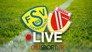 LIVE FSV 63 Luckenwalde vs FC Energie Cottbus  Regionalliga Nordost  SP16 [upl. by Eseilanna]