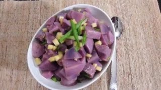 Hawaiian Sweet Potato Salad  Potato Salad Recipes amp More [upl. by Aibos]