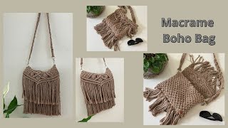 Boho Vibes Create Your Own Macrame Bag [upl. by Thetis784]