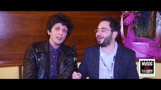 Sanremo 2016  Ermal Meta ai microfoni di MusicandTheCityit [upl. by Erdah]