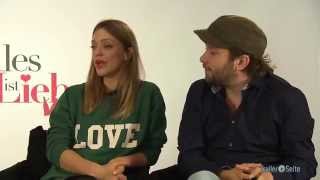 Heike Makatsch und Christian Ulmen Exklusiv Interview zu Alles Ist Liebe [upl. by Weinman]