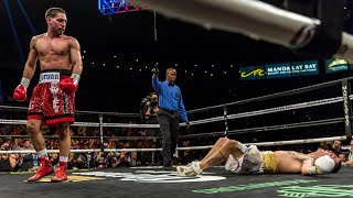 Danny Garcia finishes Brandon Rios in 2018 KO of the Year [upl. by Ainahs239]