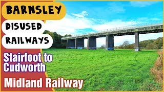 Barnsley Disused Railway From Stairfoot to Cudworth [upl. by Notloc668]