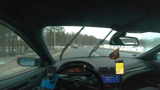 BMW E46 330D M57  Straight Pipe ASMR  A bit more RPMs  GoPro POV [upl. by Eliathan531]