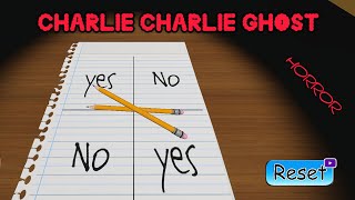 I PLAY CHARLIE CHARLIE GHOST AT NIGHT [upl. by Ainud213]