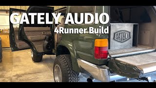 Gately Build  Toyota 4Runner with Sundown XV3 18quot Subwoofer [upl. by Devaj]