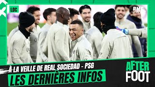 Real Sociedad  PSG  la compo probable et les dernières infos à la veille du match [upl. by Engleman]