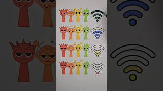 Incredibox Sprunki Fill the Box wifi drawing sprunki shortsviral art [upl. by Sherrard634]