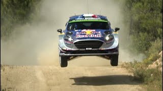 WRC Rally Italia Sardegna 2017  SATURDAY ACTION [upl. by Aruon]