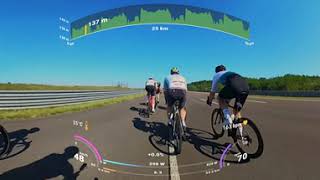 Velofondo Lausitzring 2024  24 Stunden Rennen  Erste Runde in 360° [upl. by Meerak]