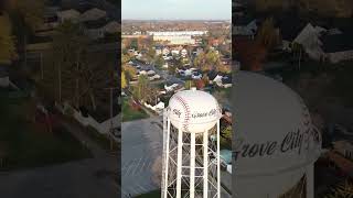 BOOMERANG of Grove City Water Tower 40x speed ohio [upl. by Aibsel]