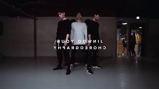 MIRRORED Believer  Imagine Dragons  Jinwoo Yoon Choreography [upl. by Baler]