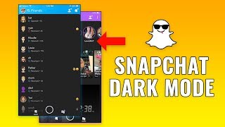 Snapchat Dark Mode [upl. by Jeanna]