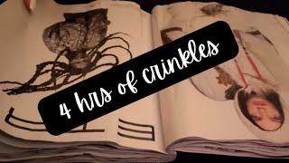 ⏰ ASMR 45 Hours of Crinkly Page Turning ▪︎ Sleep Study or Relaxation ▪︎ No Talking [upl. by Cirtemed569]