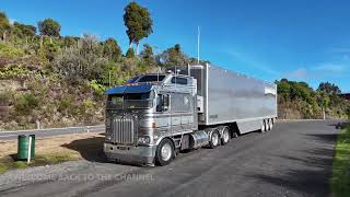 Kenworth K104 29  Waiouru to Pukekohe  Vlog 5 [upl. by Teiv254]