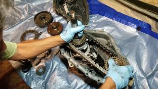 Transfer case internals after approx 200000 miles 05 Explorer Borg Warner 4411 [upl. by Setiram]