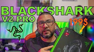 RAZER blackshark2 headset BLACKSHARK V2 PRO [upl. by Derk]