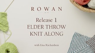 Elder Throw Knit Along 2020  Release One [upl. by Ettesil118]