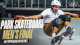 WHAT A FINAL  Park Skateboarding Mens Final Highlights OlympicQualifierSeries [upl. by Annol]